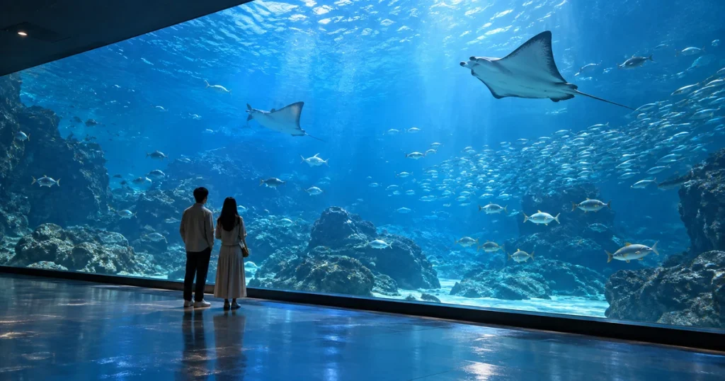 Aqua Planet Jeju 2026 Aquarium Chat Illustration 1024x538